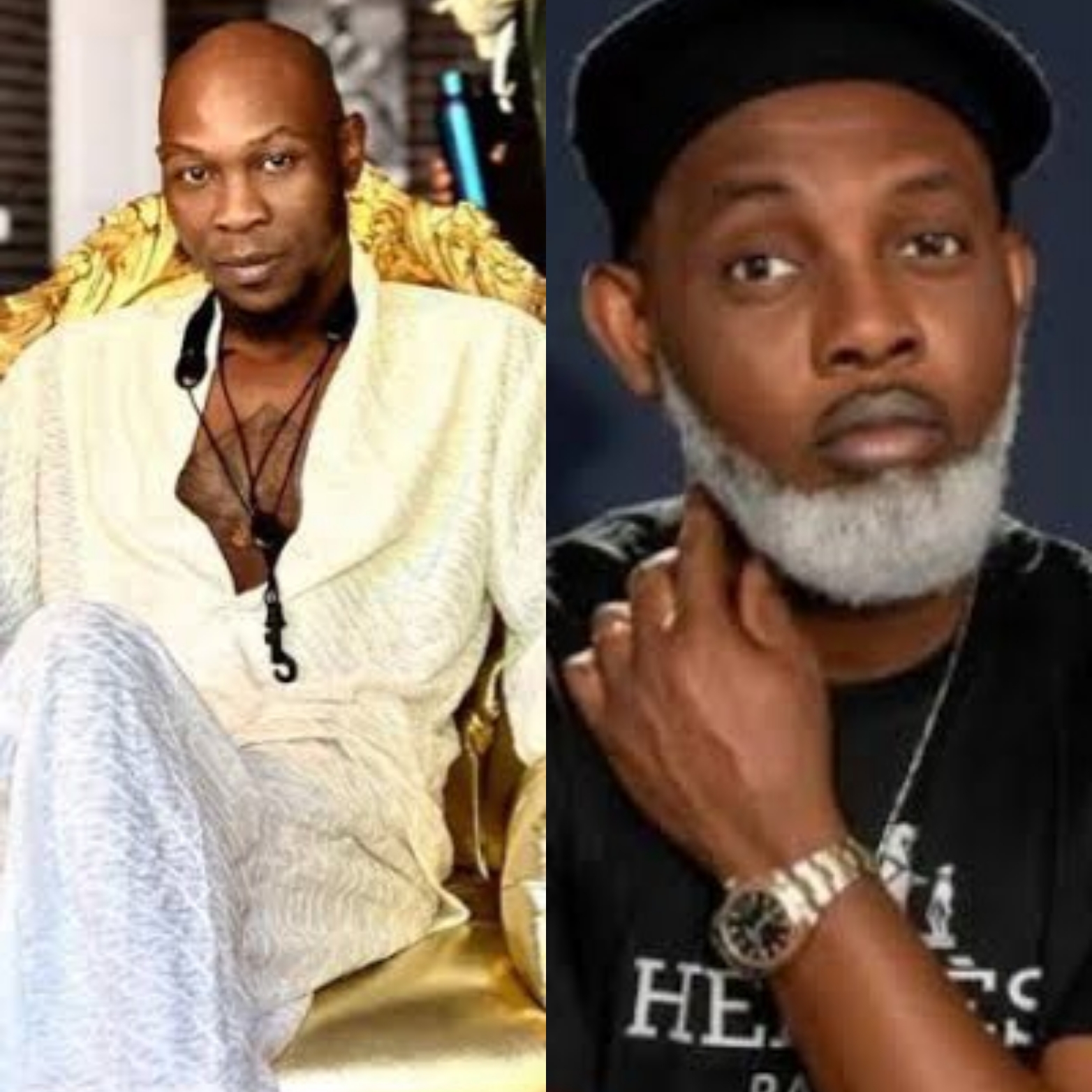 "He portrayed my daughter as a d*g in his dry joke" Seun Kuti mocks comedian AY Makun over his house and belongings being razed by fire (video)