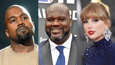 Kanye West Responds To Shaquille O'Neal's 'Man Up' Jab, Hits Back At Taylor Swift Fans